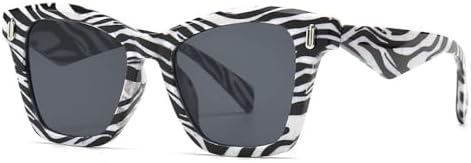 

Солнцезащитные очки Square Leopard для женщин в стиле ретро с заклепками, зеркальной линзой, градиентным переходом цвета и защитой от УФ-излучения UV400 MTZJH, C8stripe