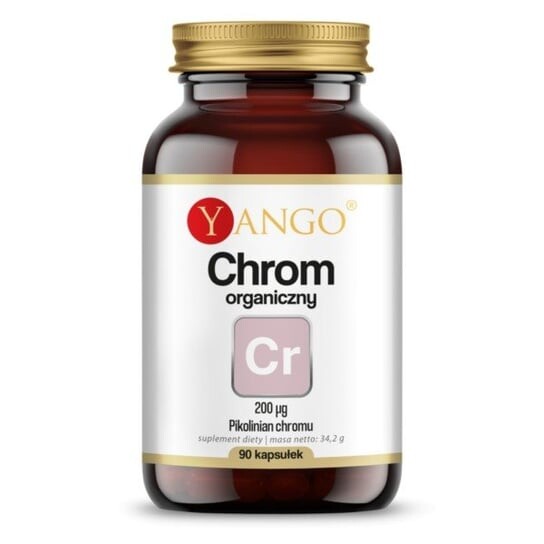 

Yango, Organic Chromium 90k ускоряет обмен веществ