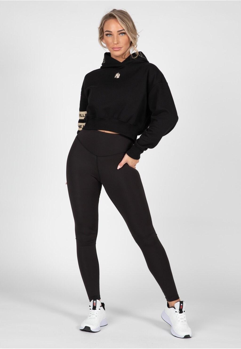 

Толстовка Tracey Cropped Gorilla Wear, черный