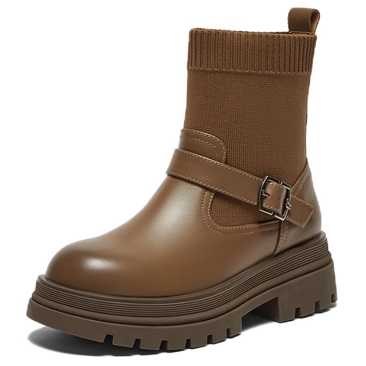 BATA Растягивающиеся сапоги-носки женские - черные, цвет Black — фото 4