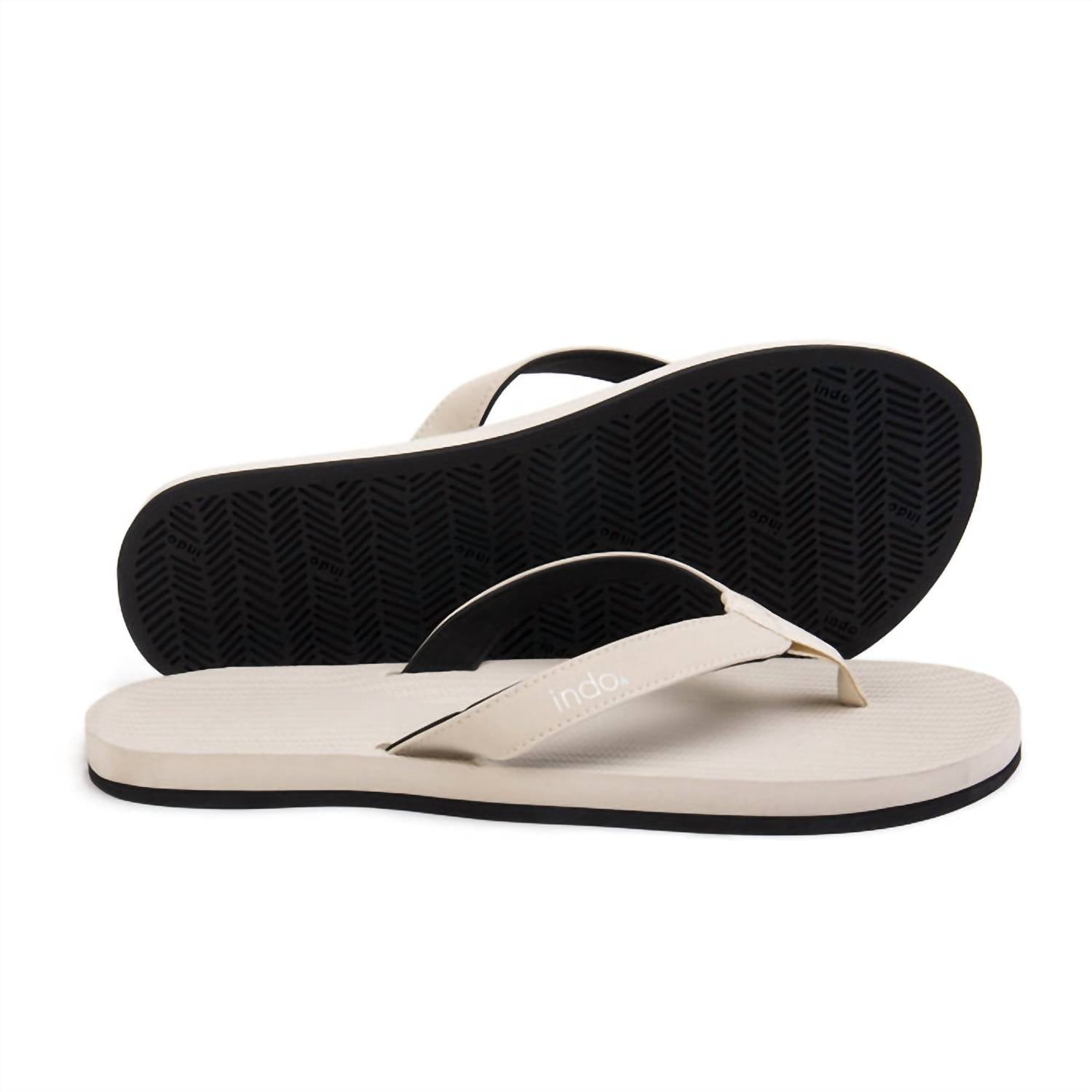 Женские шлепанцы Essential Flip Flop цвета морской соли Indosole, цвет sea salt — фото 3