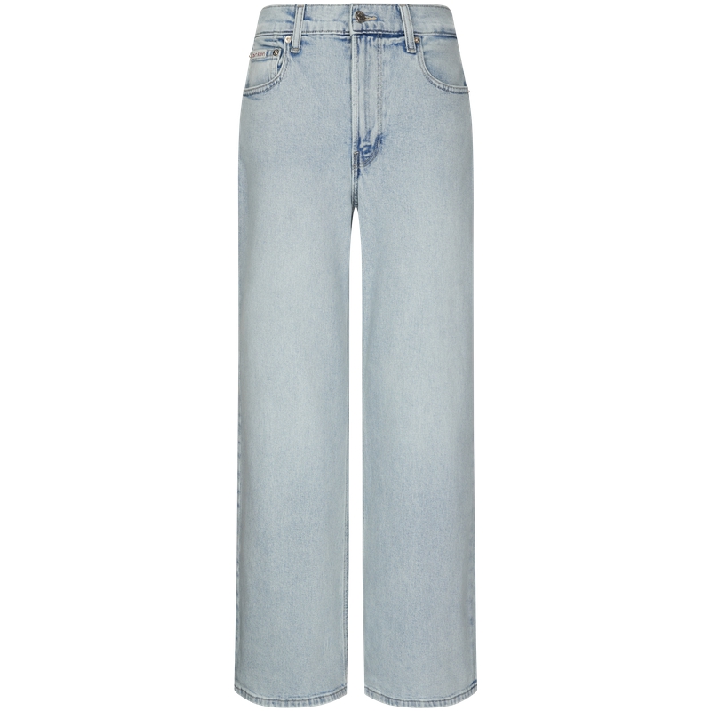 Calvin Klein Джинсы женские VRM Denim Light Blue Moderate Wide Leg — фото 3