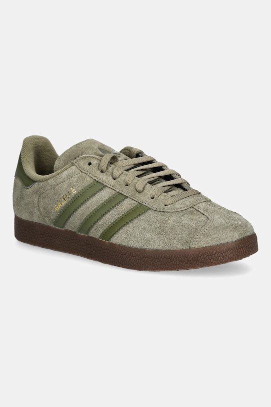 

Замшевые кроссовки Gazelle Adidas Originals, зеленый