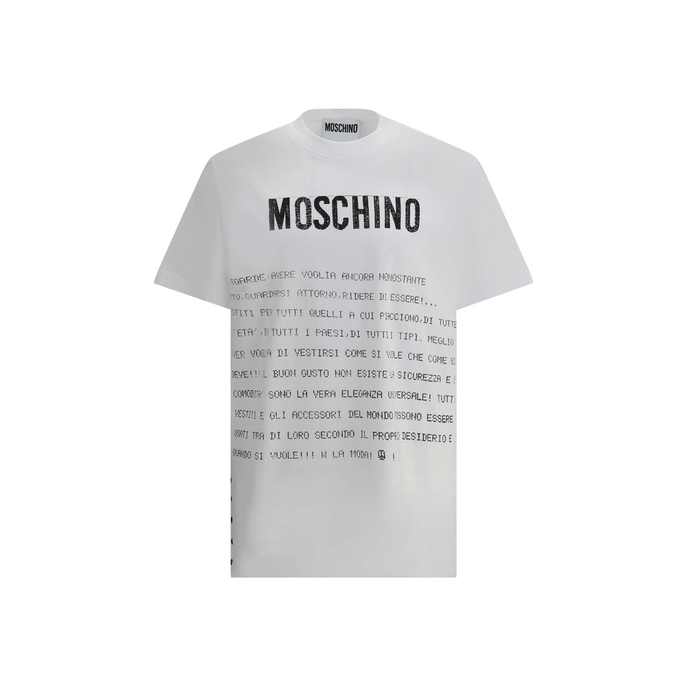 

Футболка с логотипом Moschino