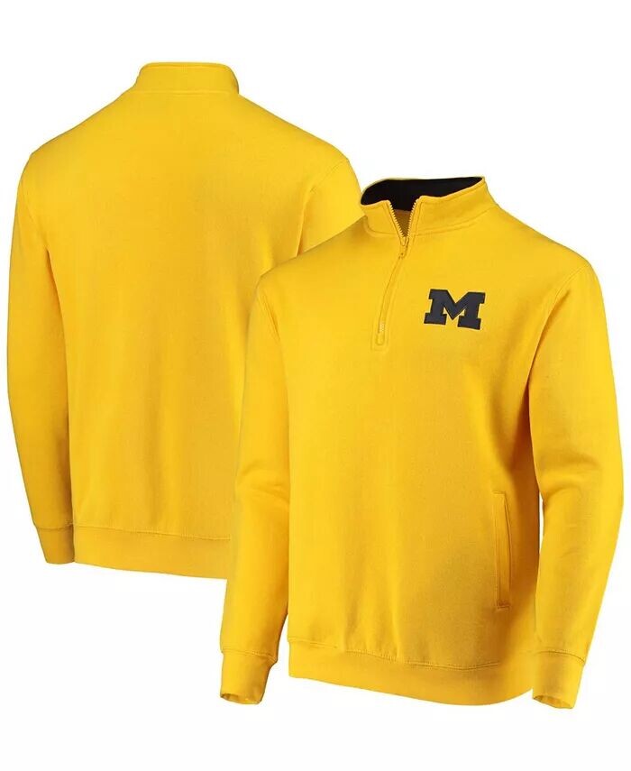 

Мужская толстовка Maize Michigan Wolverines Tortugas Logo с застежкой-молнией на четверть Colosseum