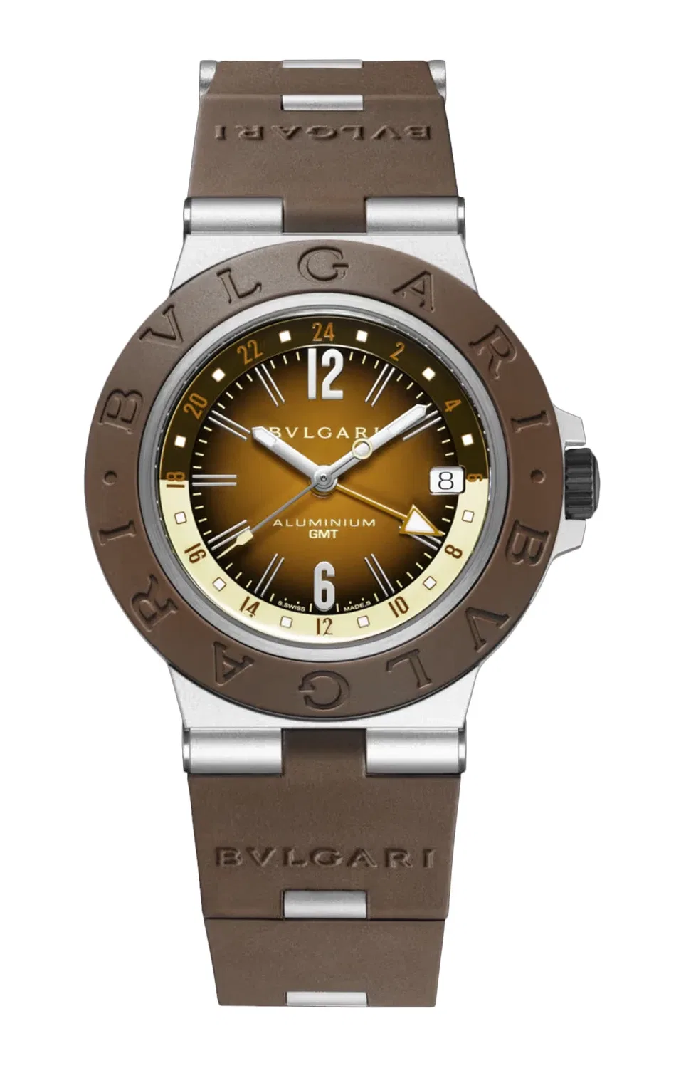 BVLGARI ALUMINIUM X FENDER - ЛИМИТИРОВАННАЯ СЕРИЯ - RE000096 BULGARI, золотой