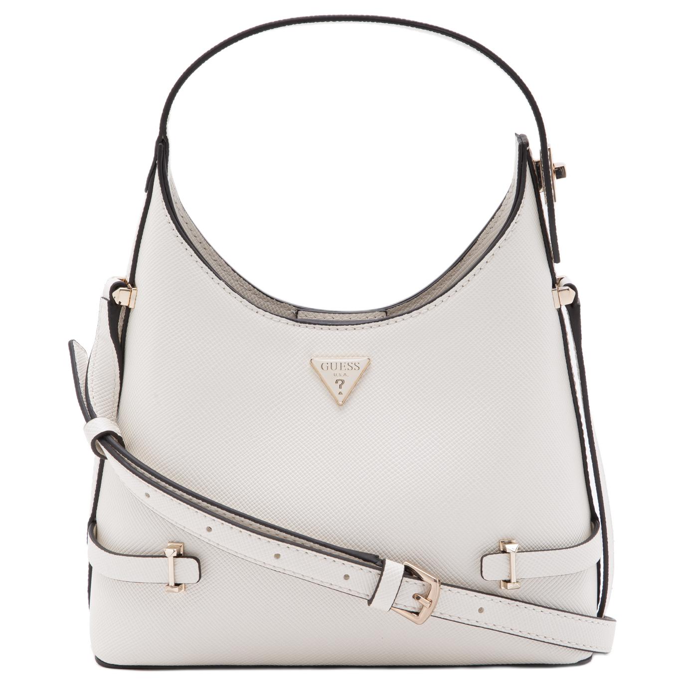 

GUESS Искусственная кожа женская белая сумка через плечо, White