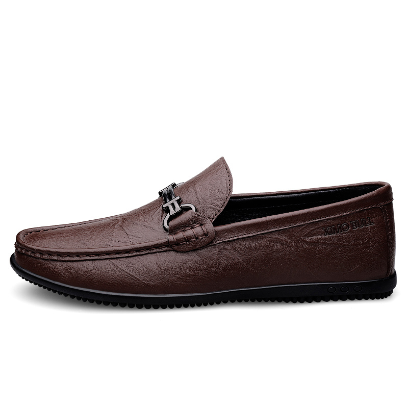 

XIMO BULL Мужские повседневные туфли мужские низкие топы коричневые, цвет Brown