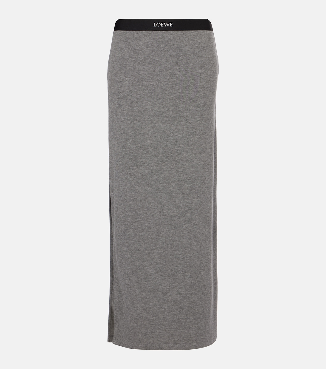 

Анаграмма джерси макси-юбка Loewe, Grey Melange