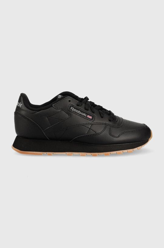 

Детские кожаные кроссовки Reebok Classic CL LTHR, черный