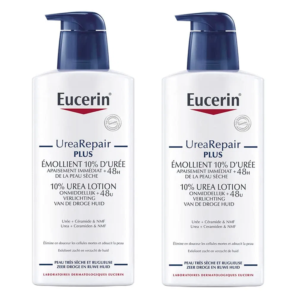 Смягчающий лосьон «Complete Repair Emollient Lotion 10% Urea» от Eucerin, 2 x 400 мл Eucerin