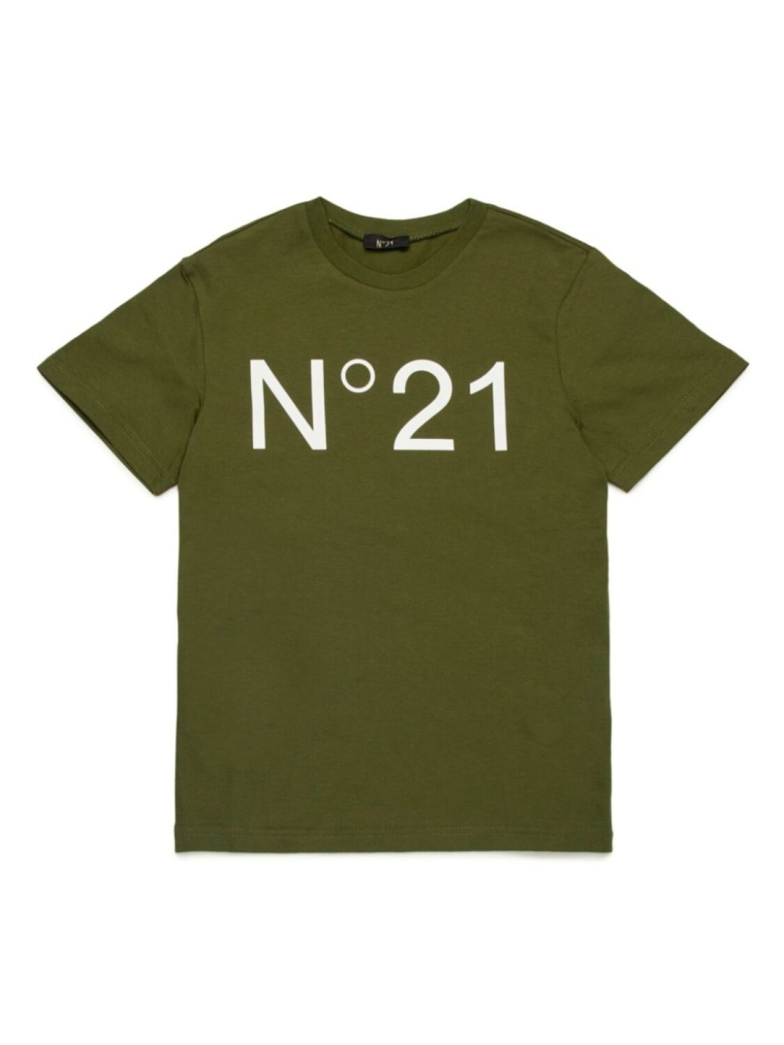 

Футболка с логотипом Nº21 Kids, зеленый