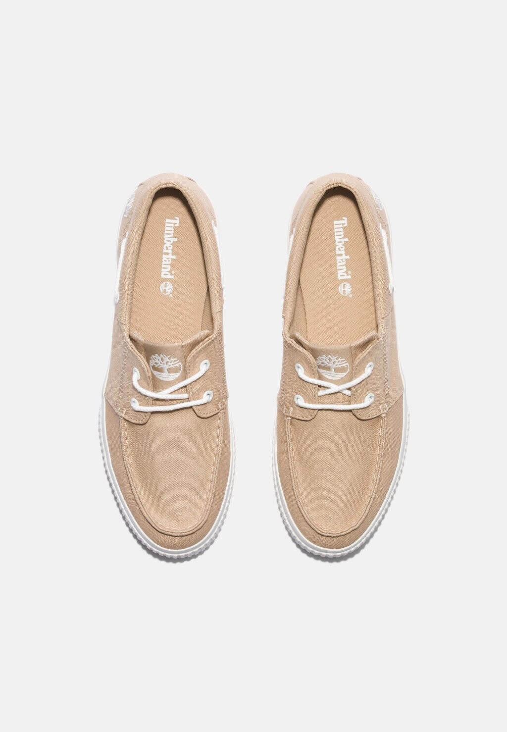 Топсайдеры Mylo Bay Timberland, цвет light beige canvas — фото 3
