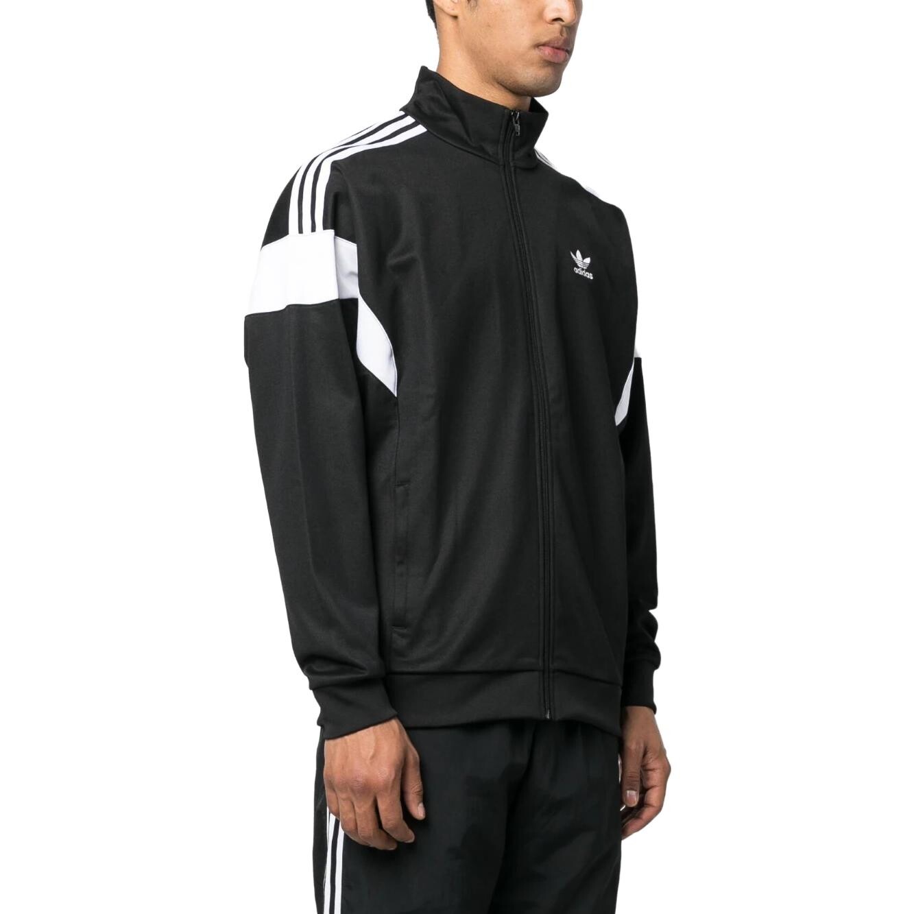 Куртка на молнии с логотипом Adidas Adidas Originals, черный — фото 4