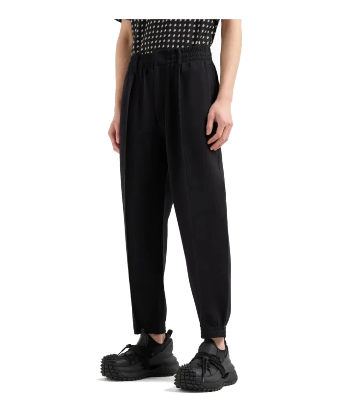 Черные узкие брюки 3d1p751jhsz0999 Emporio Armani, черный — фото 2