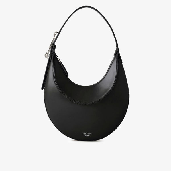 

Мини-Сумка-Хобо из кожи пимлико Mulberry, черный