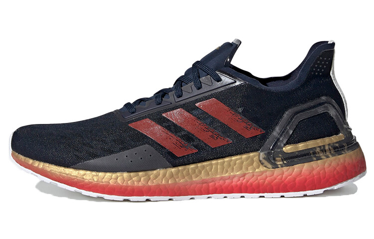 

Кроссовки ULT для бега мужские с низким верхом, черные/золотые/красные Adidas