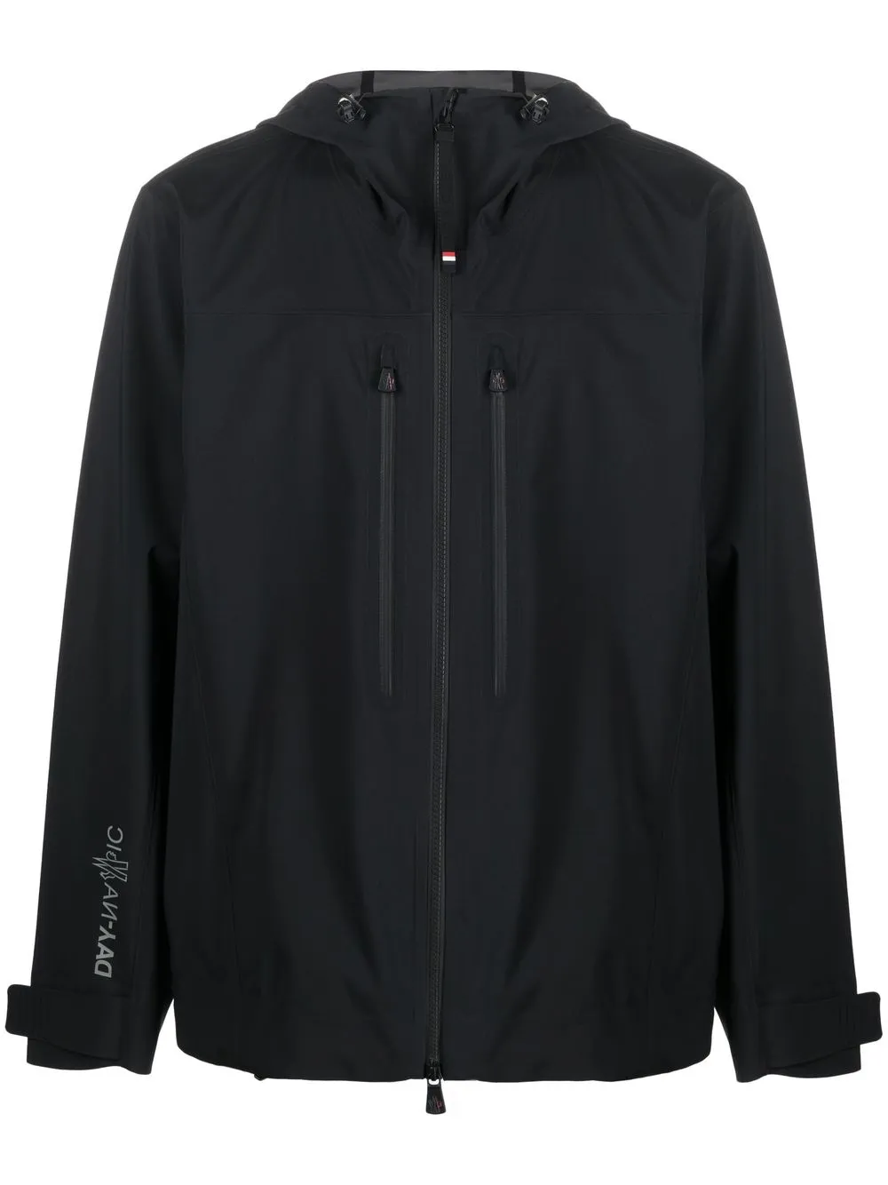 

Куртка с капюшоном и логотипом Moncler Grenoble, черный
