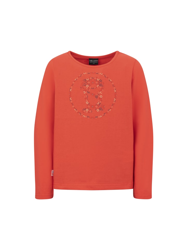 

Trollkids Футболка с длинным рукавом Stavanger цвета сладкой вишни