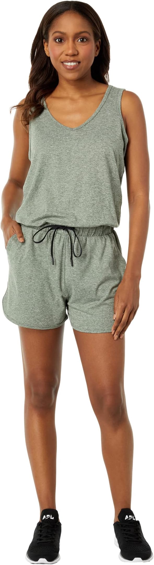 

Комбинезон THRIVE SOCIETE Sport Romper, цвет Heather Grass