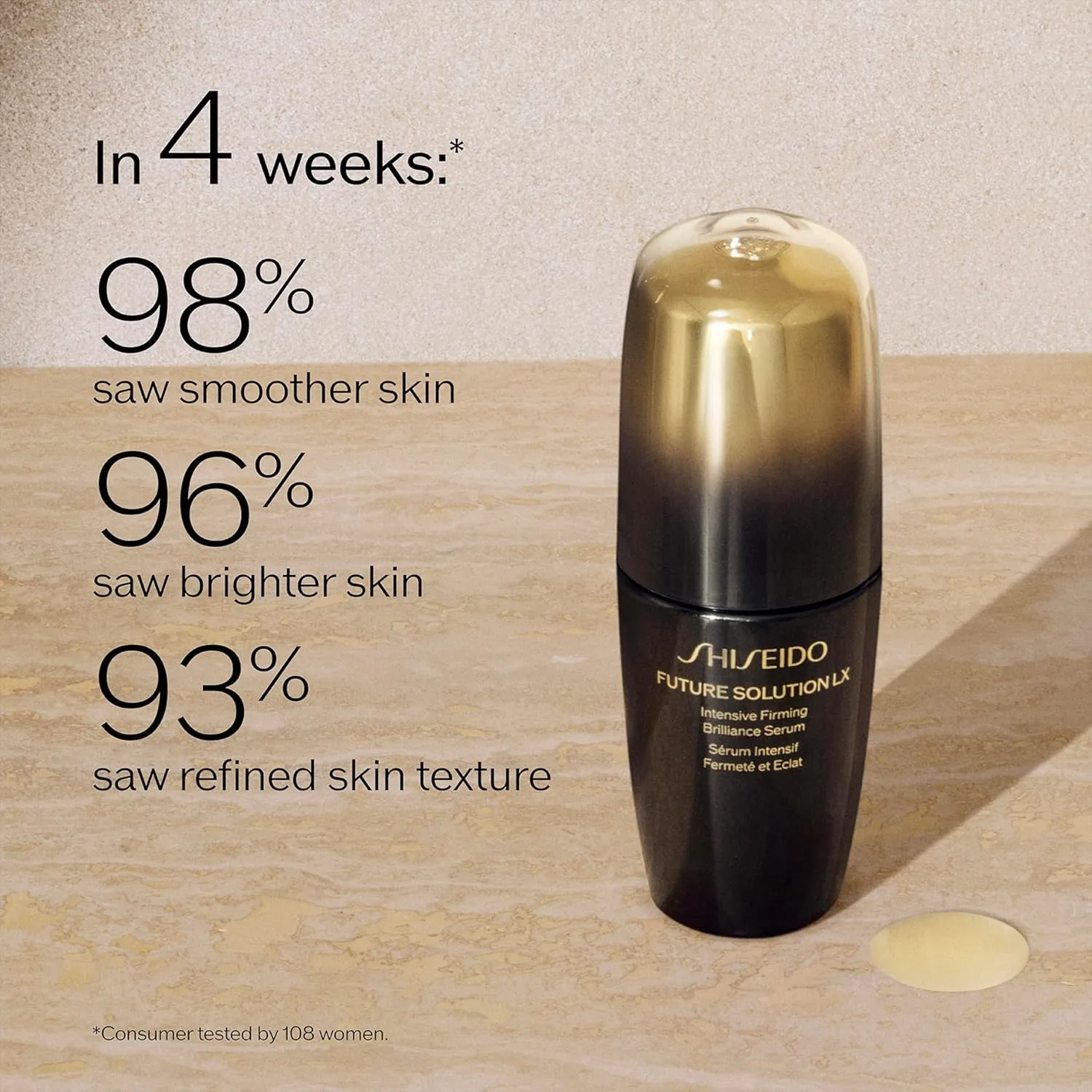 Сыворотка Shiseido Future Solution LX Intensive Firming Brilliance Serum - увлажняет, разглаживает и подтягивает кожу - некомедогенна - подходит для всех типов кожи. 50 мл, Green — фото 2