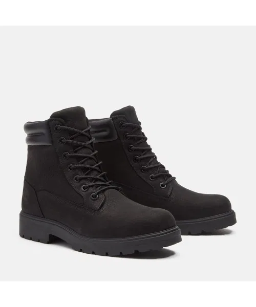 Ботинки Timberland Alborn Falls 6 дюймов водонепроницаемые мужские черные — фото 3