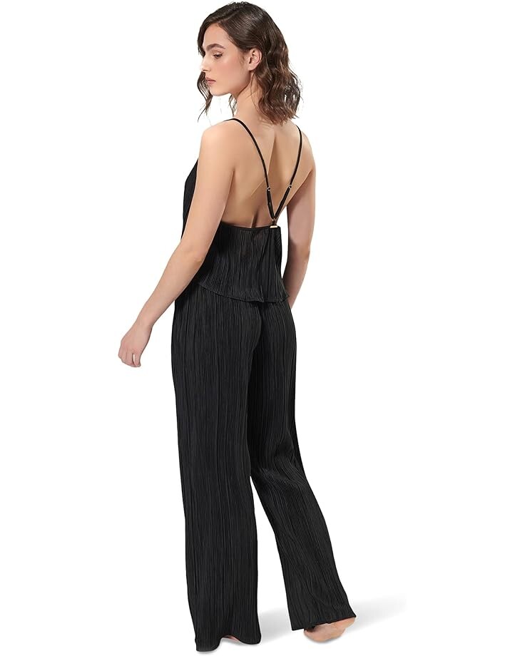 

Пижамный комплект BLUEBELLA Neeson Pleated Cami and Trousers Set, черный