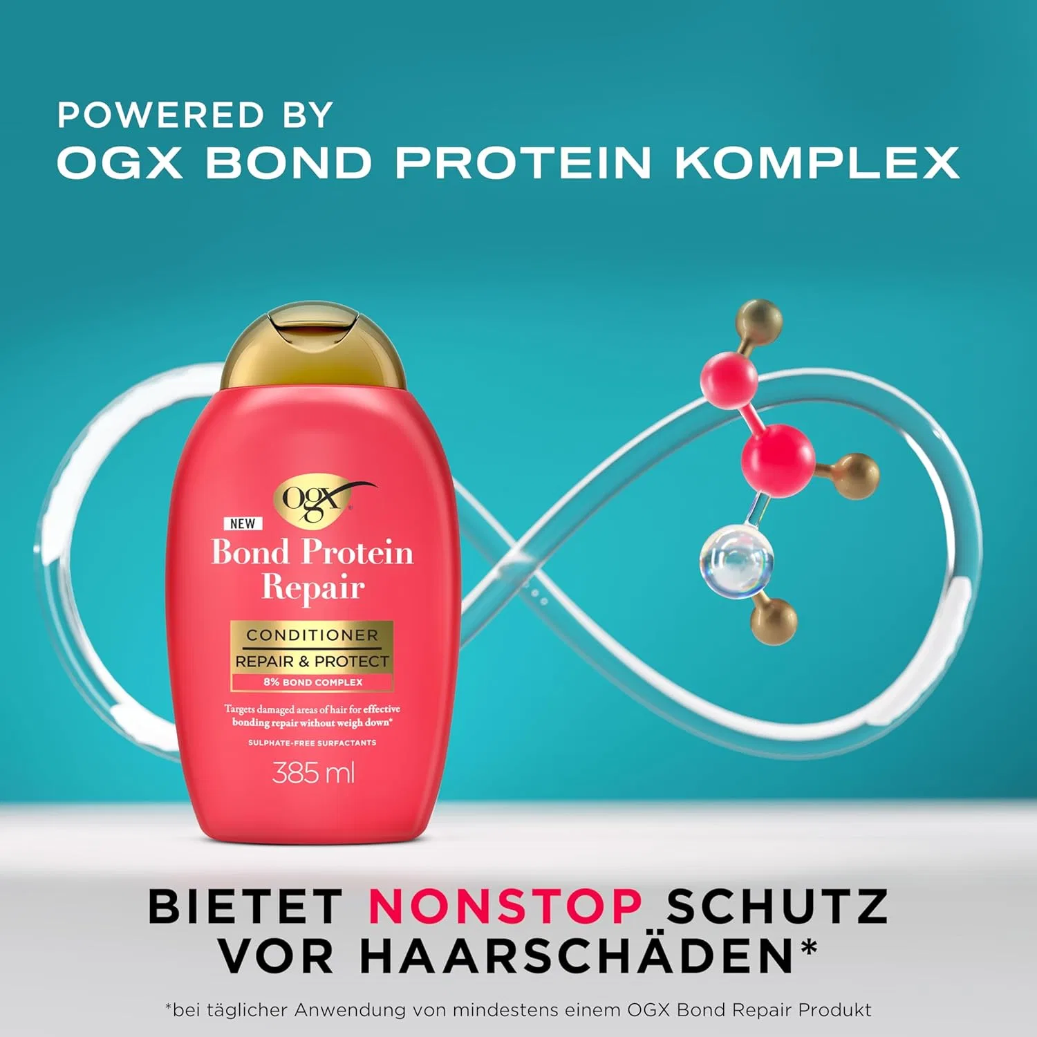 Кондиционер OGX Repair and Protect Bond Protein Repair для поврежденных волос Ogx — фото 4
