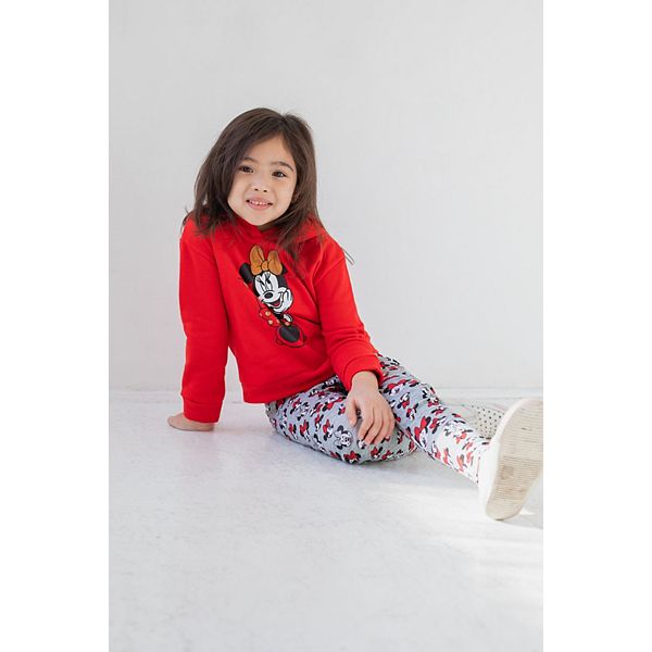 Комплект худи и леггинс Disney Minnie Mouse Imagikids, Red — фото 3
