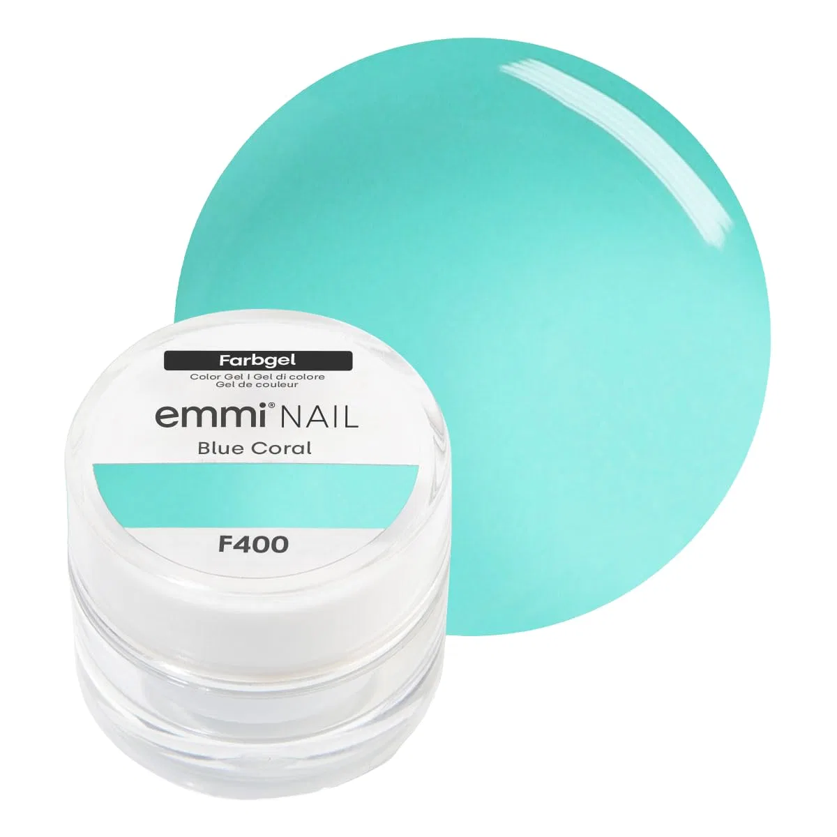 Цветной гель для ногтей Emmi Nail UV/LED 5 мл Emmi Nail, Blue Coral