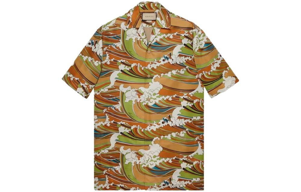 

Рубашка мужская многоцветная Gucci, цвет Multicolor