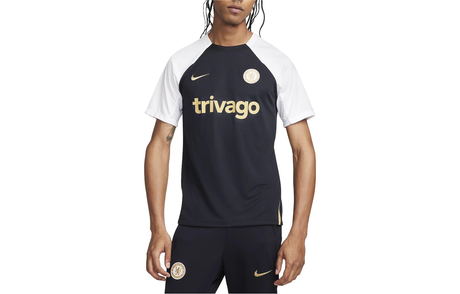 

Футболка мужская темно-синяя Nike, темно-синий