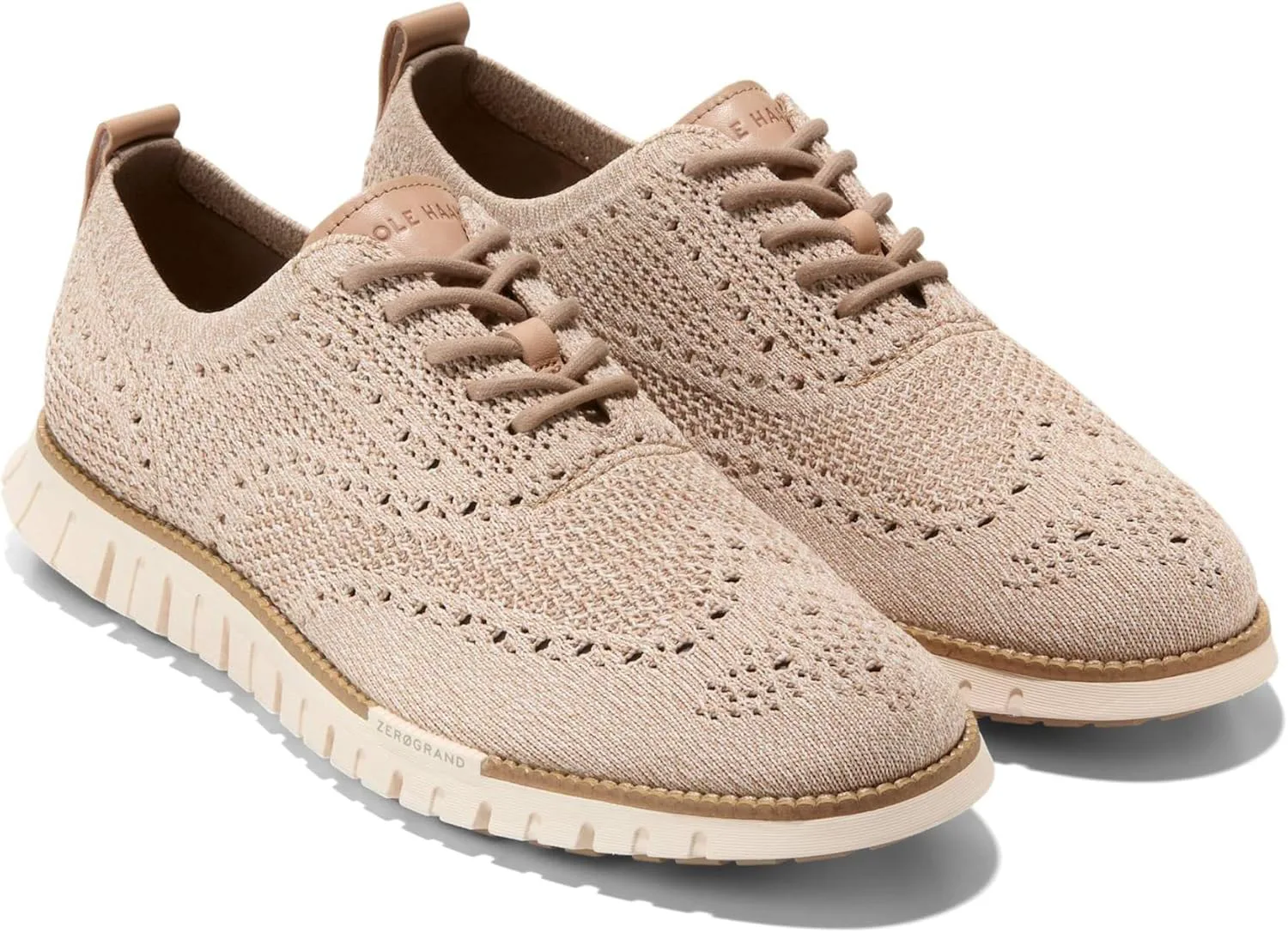 Мужские туфли Cole Haan ZG Remastered Stitchlite Oxford, слоновая кость