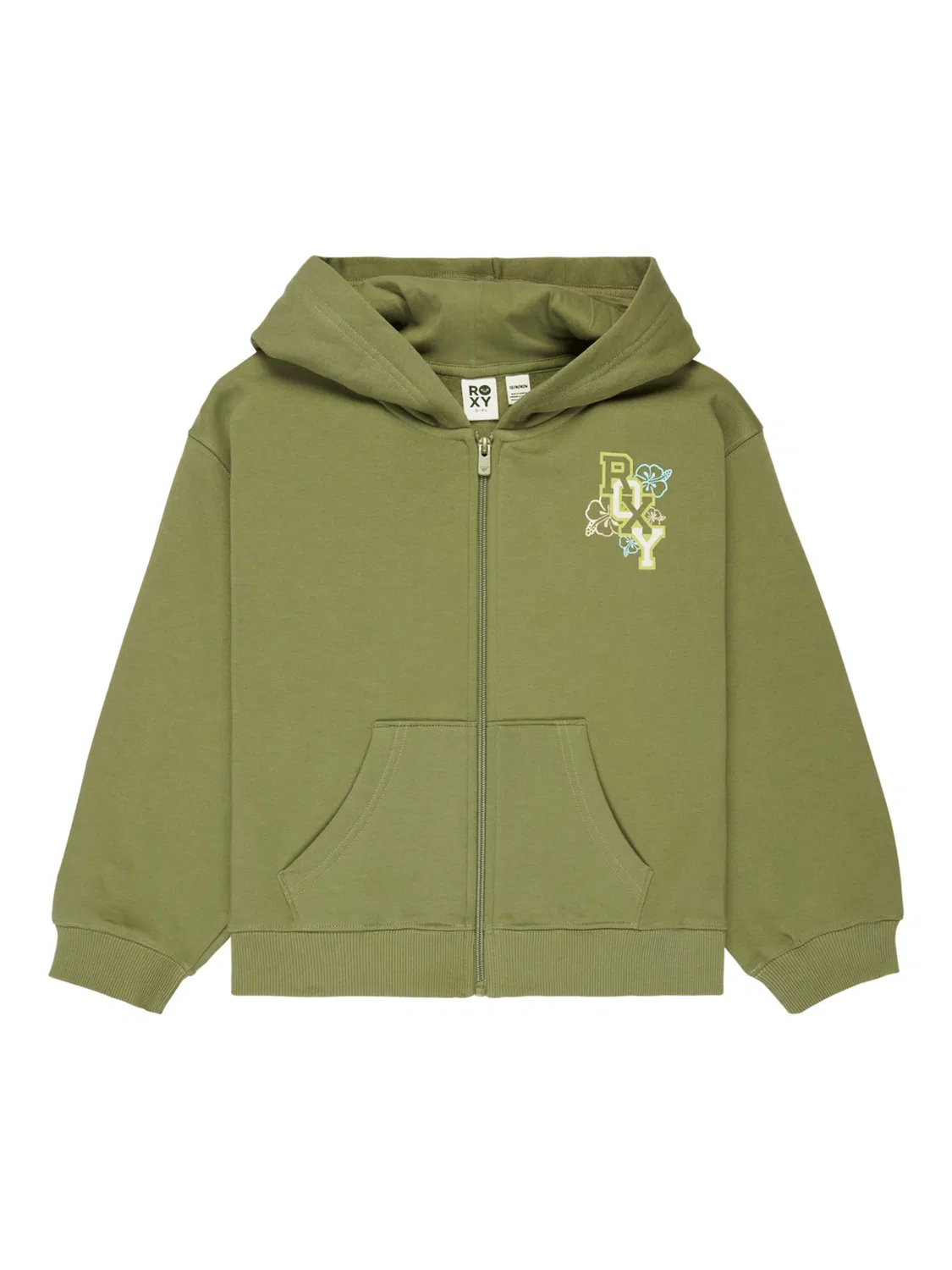 Толстовка на молнии Roxy, Olive