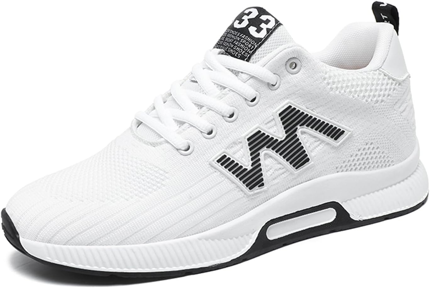 

Мужские кроссовки-лифтеры, увеличение роста на 6 см, невидимые, с скрытой платформой, шнуровкой, модные кроссовки Ihinzry, белый