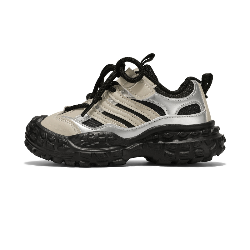 

Детские кроссовки для бега KINDDOG, черный/белый