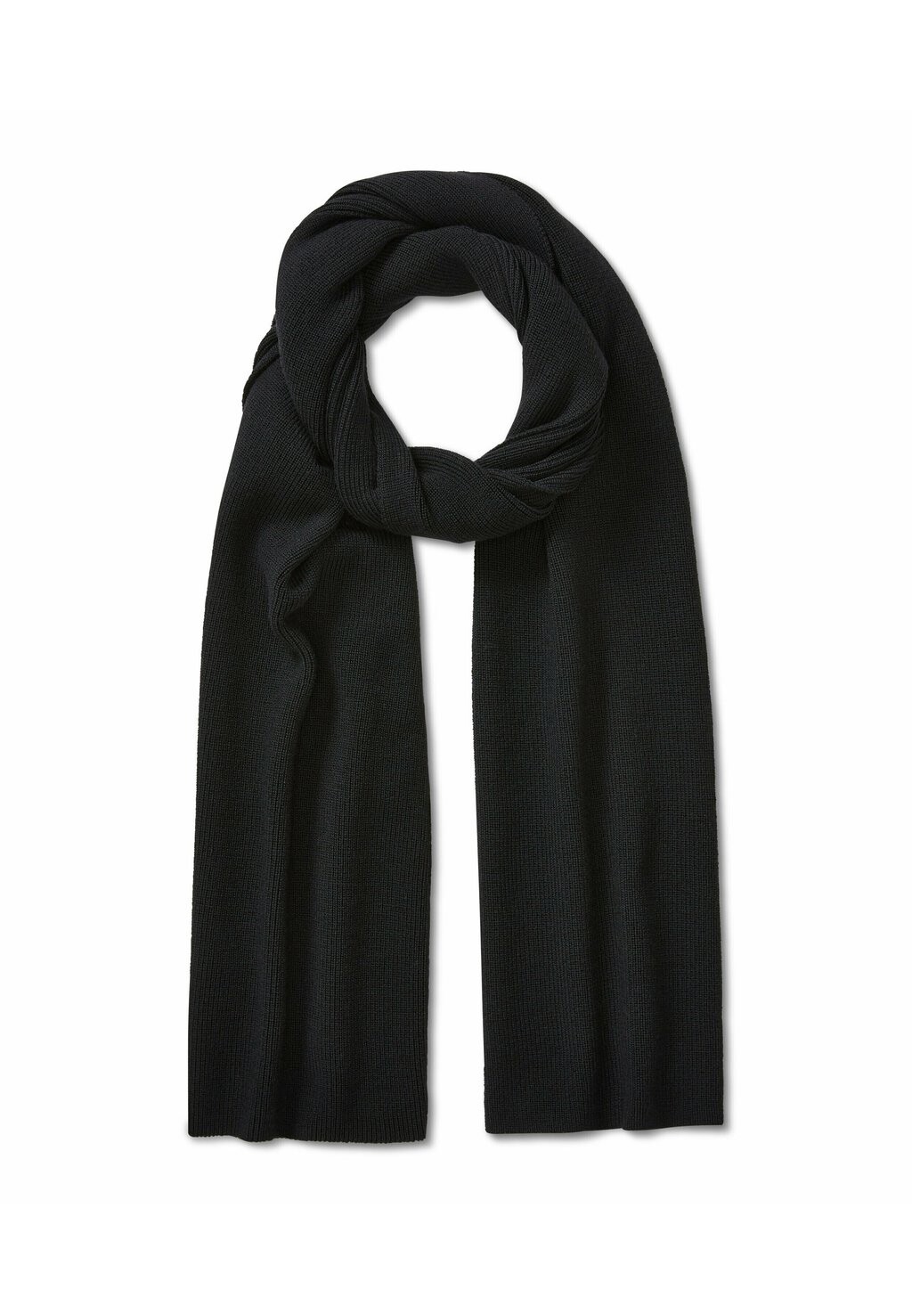 

Шарф Scarf Half-Cardigan Merino Merino wool FALKE, цвет black