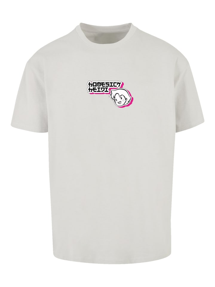 

Футболка оверсайз Heidi Homesick цвета светлого асфальта F4NT4STIC