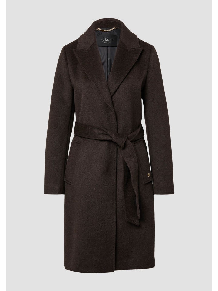 

Зимнее пальто s.Oliver BLACK LABEL, коричневый