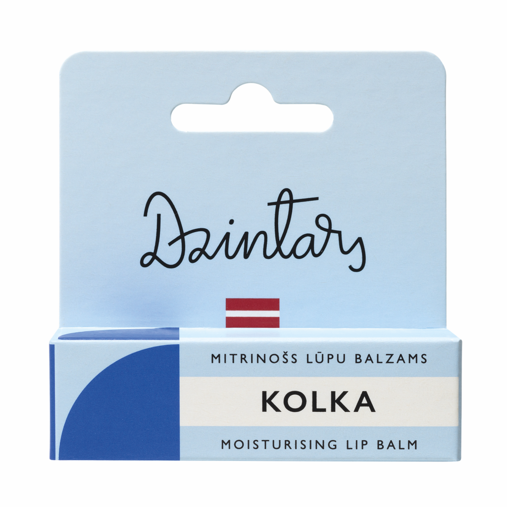 

Увлажняющий бальзам для губ moisturising lip balm kolka Dzintars, вес 4 гр.