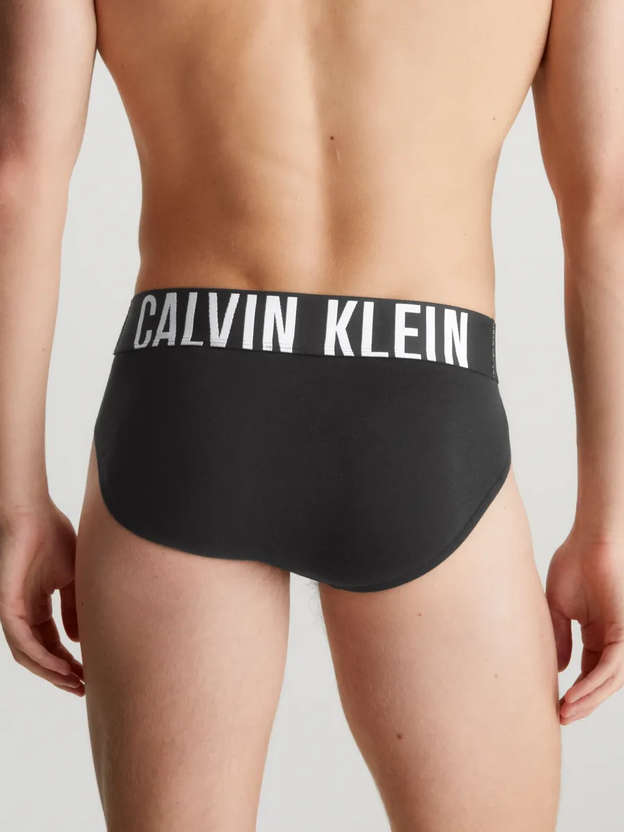 Calvin Klein Underwear Hipster "HIP BRIEF 3PK" (в упаковке 3 шт.), с эластичным поясом с логотипом, черный — фото 3