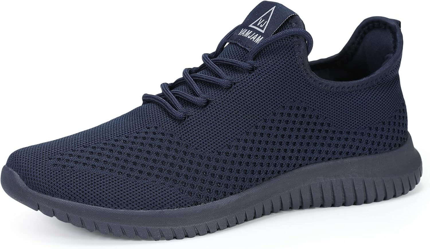

Мужские кроссовки VAMJAM для бега, ультралегкие, дышащие, прогулочные, нескользящие спортивные модные кроссовки из сетки, для тренировок и повседневного спорта, синий
