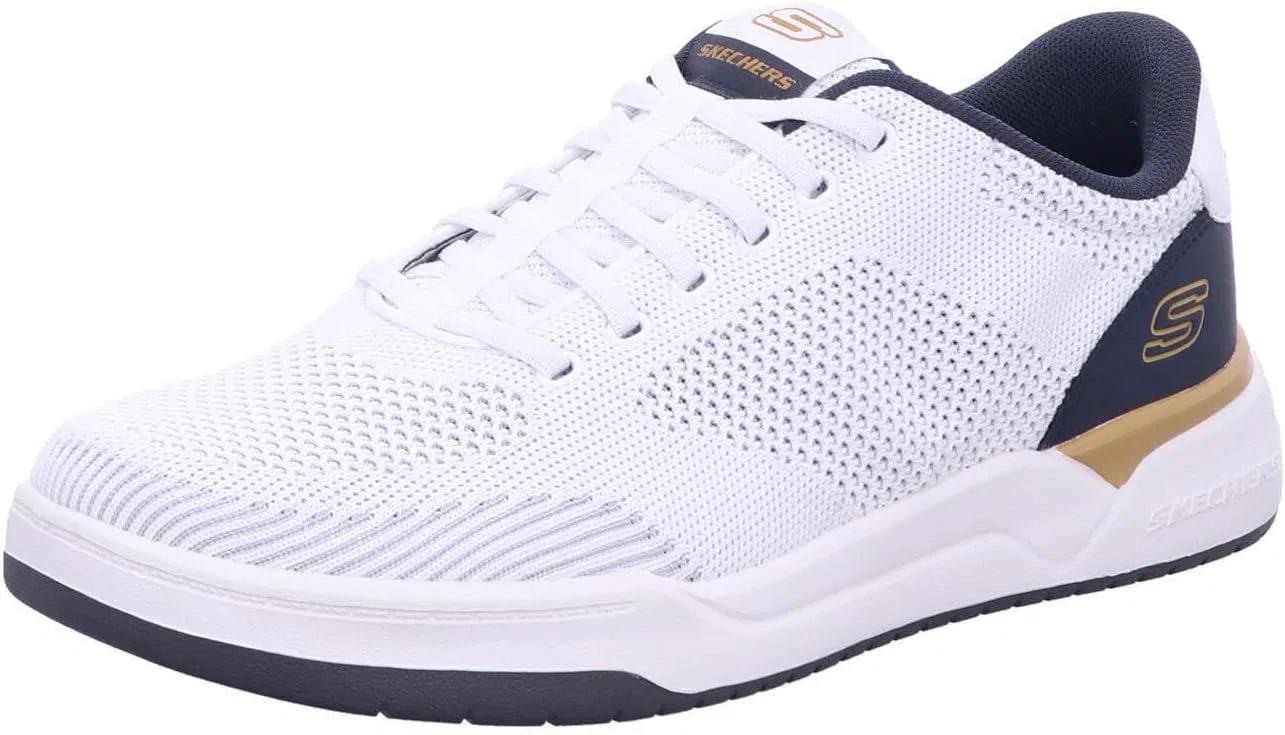 Мужские кроссовки Skechers Corliss-Dorset, White Knit Synthetic