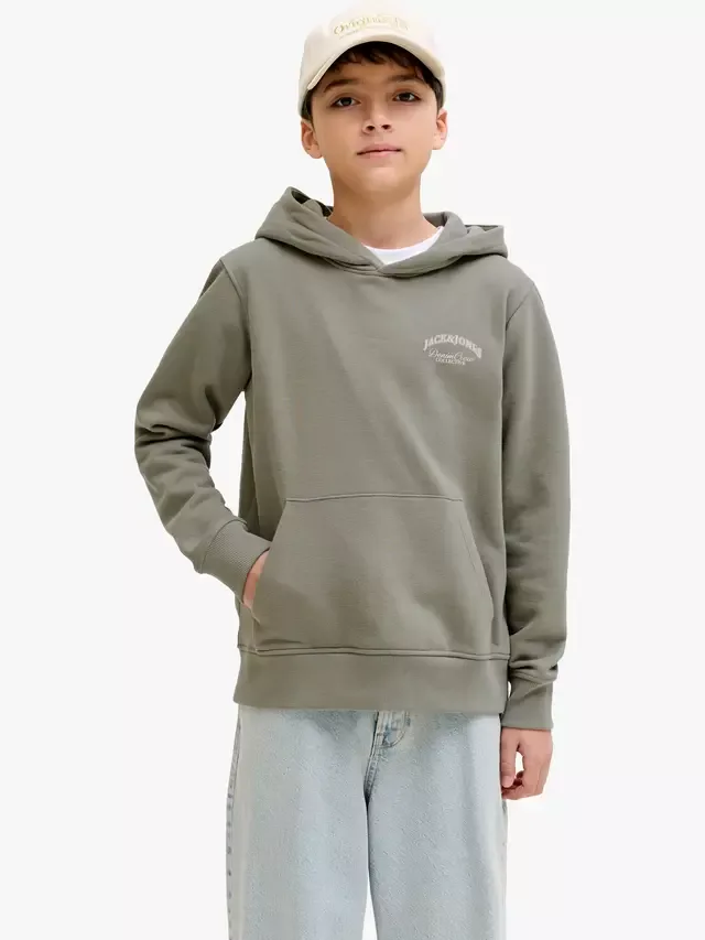 Детская фирменная толстовка, цвет ветивер Jack & Jones