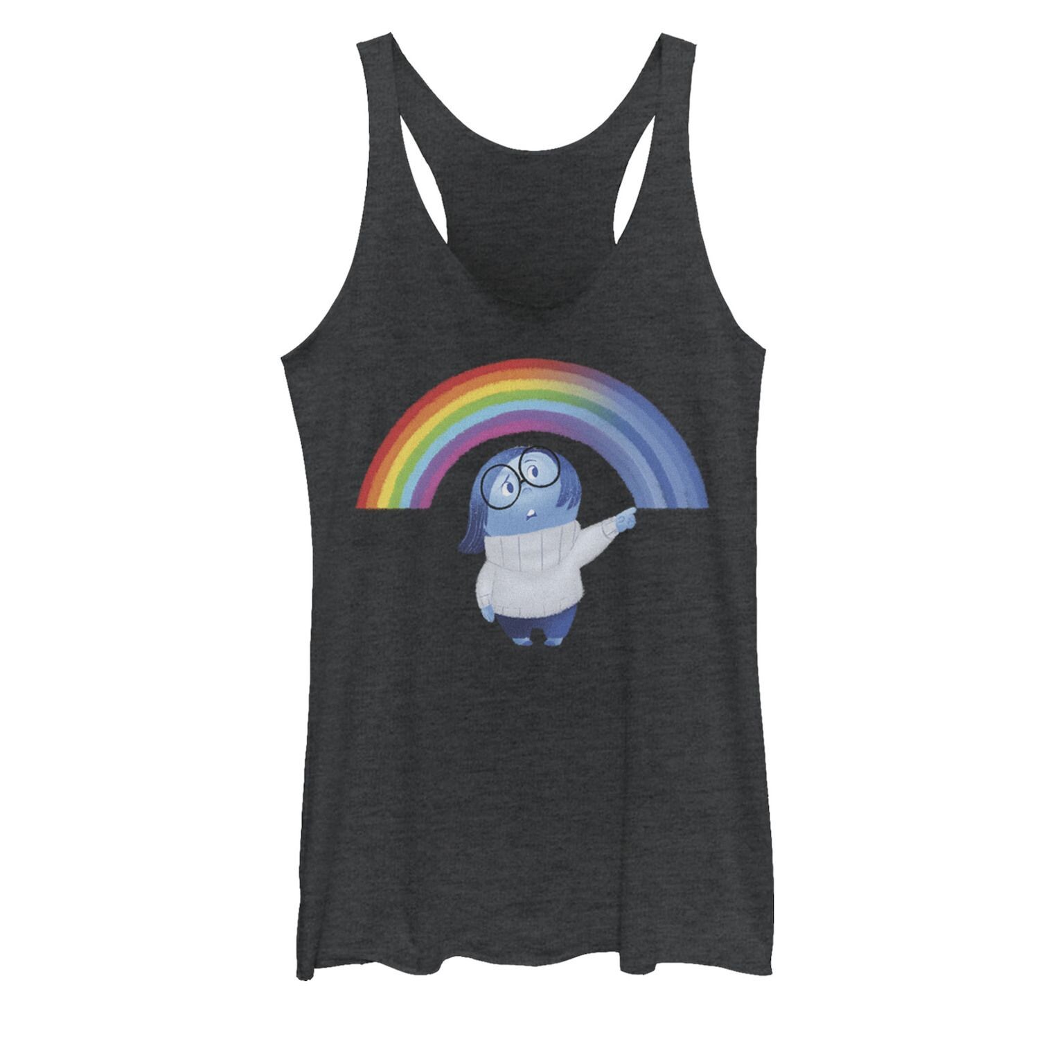

Радужная майка Disney/Pixar's Inside Out Junior's Sadness Licensed Character