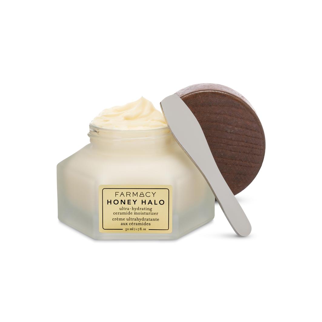 

Крем для лица honey halo ultra ceramide hydrating Farmacy, объем 50 мл