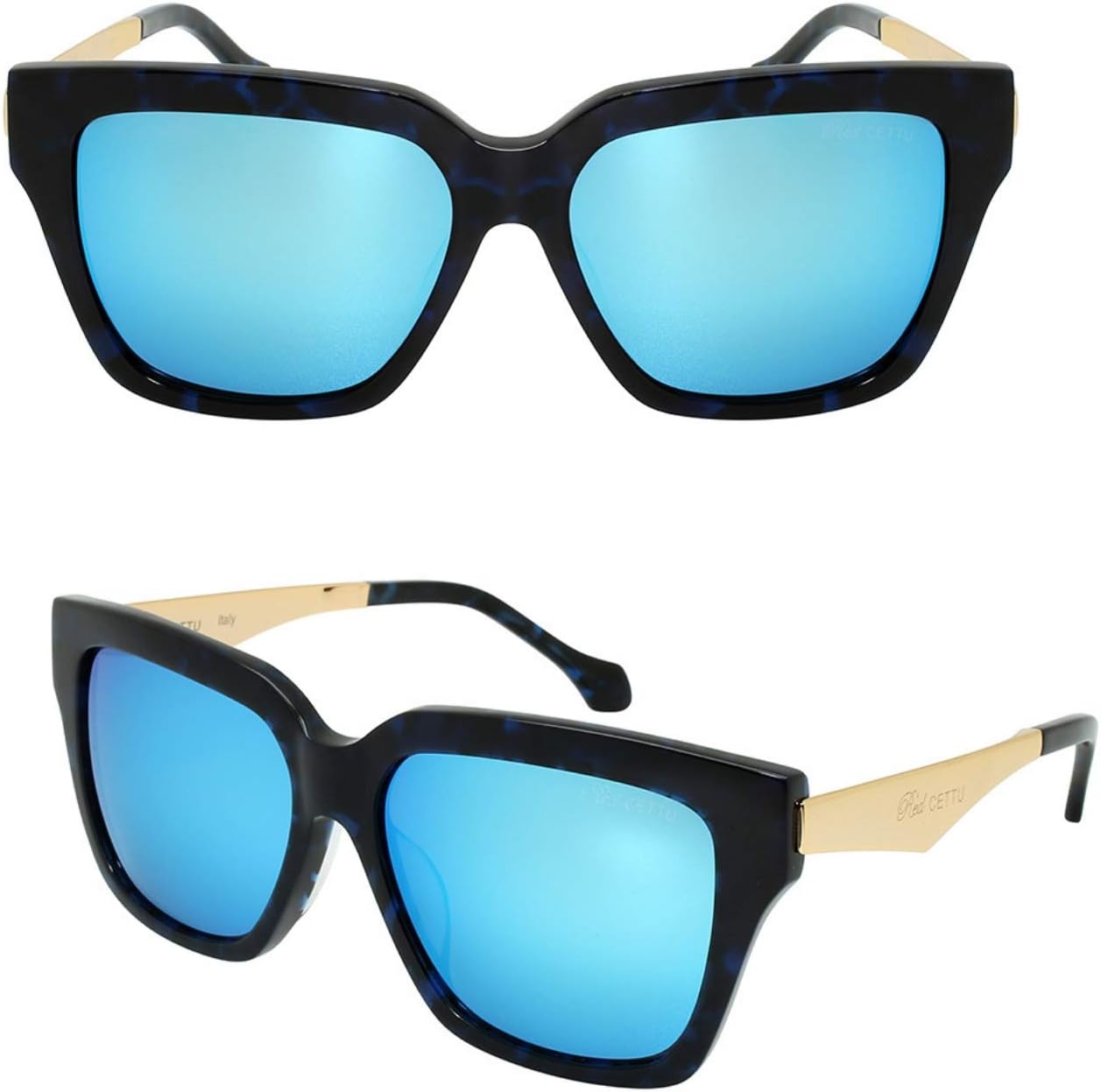 

Солнцезащитные очки Edge I-Wear в стиле ретро, ​​ручной работы, из ацетата, квадратной формы, с линзами UV 400 CR39 HM502-CR39-3318 (BUDEMI.buwhtrv) EDGEIWEAR, Blue Tortoise Frame/Blue-white Mirrored Cr39 Lens