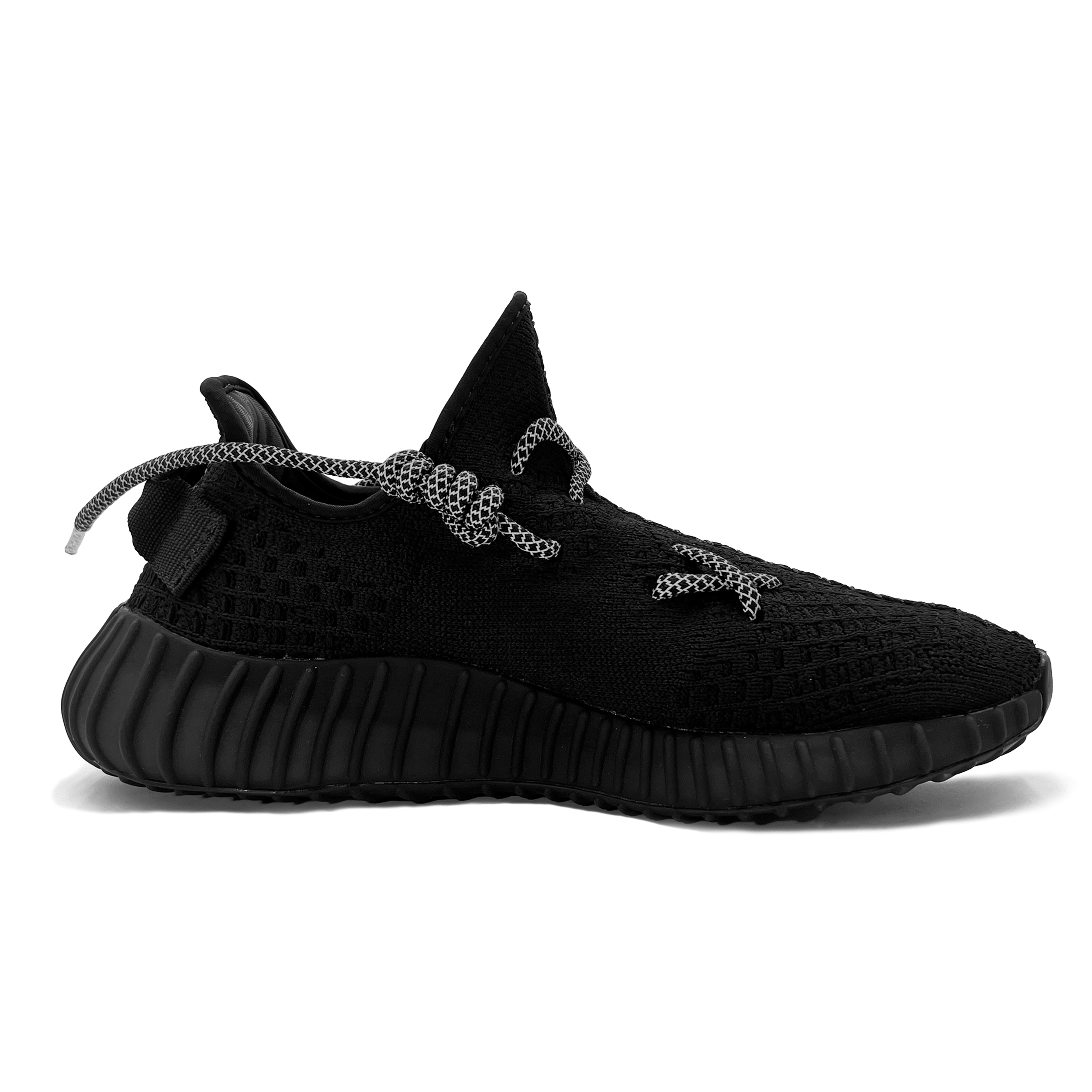Yeezy Boost 350 Baby's Breath Shooting Stars тканевая подушка Slip Resistant Abrasion Resistant Adidas Originals, черный серебро — фото 3