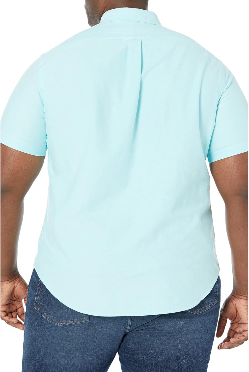 POLO RALPH LAUREN Мужская классическая оксфордская рубашка, Aegean Blue 1 — фото 2