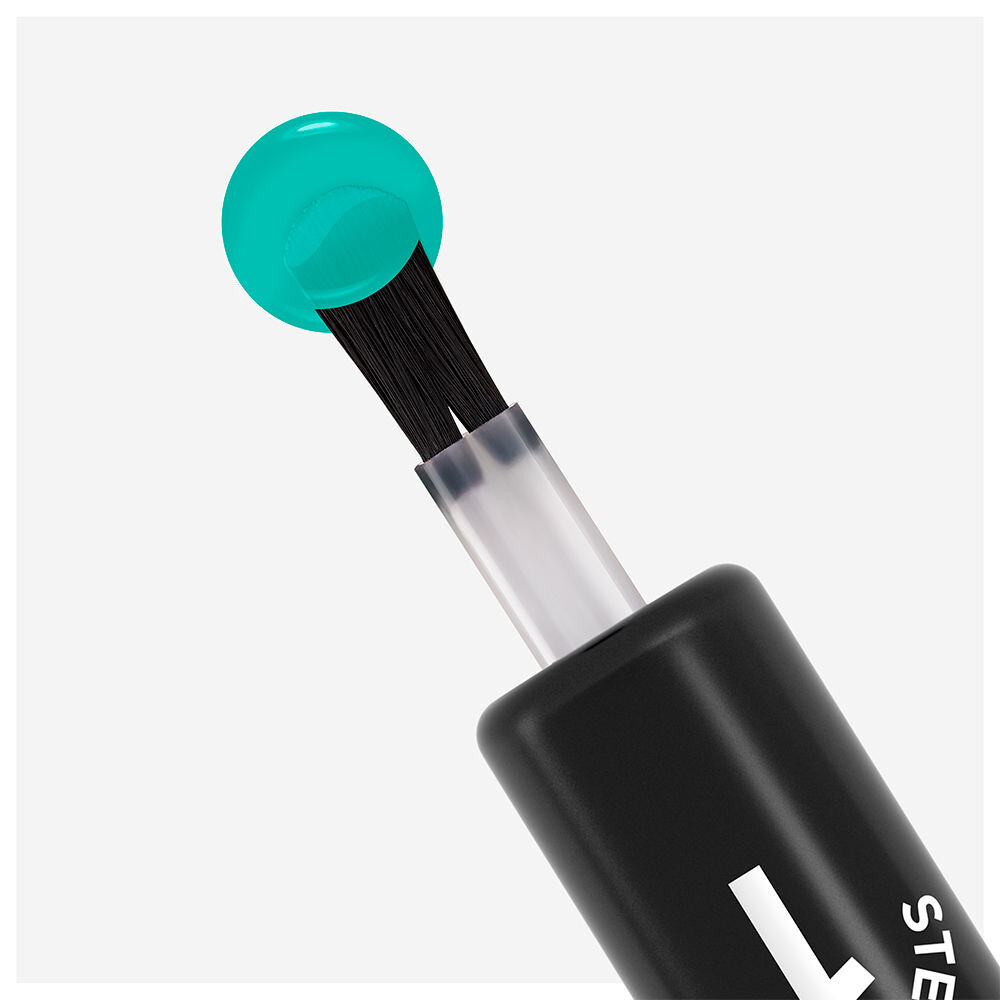 Лак для ногтей Kate super gel nail polish Rimmel london, 12 мл, 98-never blue with you — фото 4
